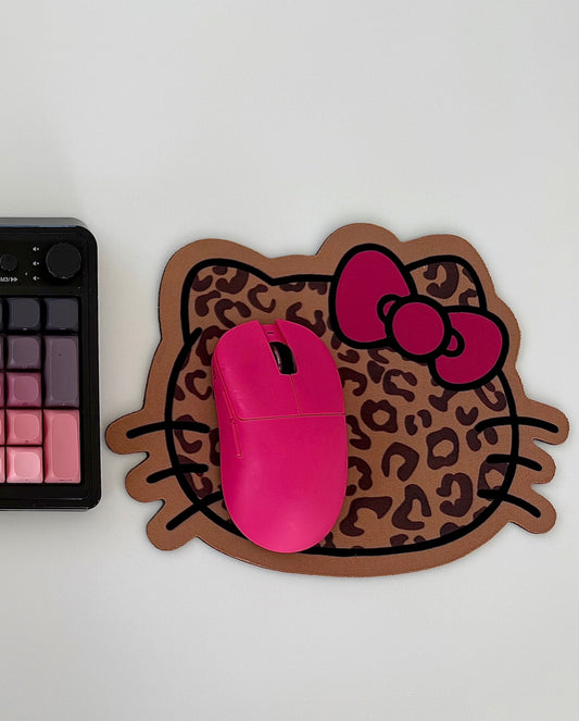 Tanned Kitty Mouse Pad ♡ Retro Desk Esse